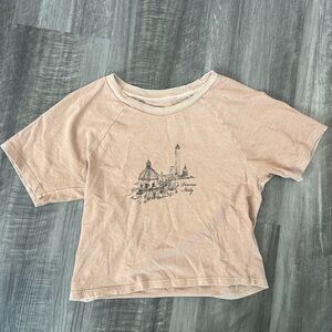 Golden Hour Cropped Tee